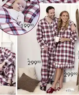 Sparkjøp Pyjamas flanell., NOK 299.9 tilbud