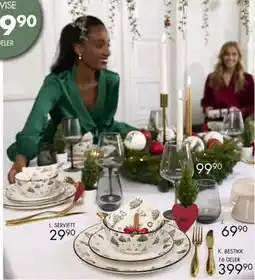Sparkjøp BESTIKK 16 DELER, NOK 399.9 tilbud