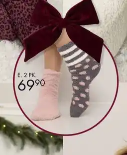 Sparkjøp Kosesokker 2 pk Lune, NOK 69.9 tilbud