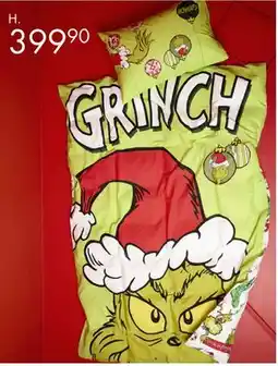 Sparkjøp Grinchen Sengesett, NOK 399.9 tilbud