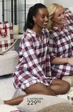 Sparkjøp NATTSKJORTE, NOK 229.9 tilbud