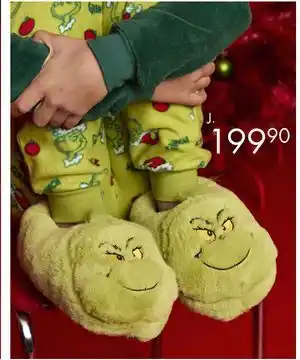 Tøfler Grinchen, NOK 199.9