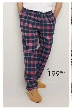 Sparkjøp Pyjamasbukse med lommer og snortrekk, NOK 199.9 tilbud