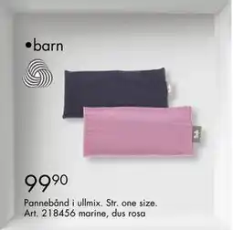 Sparkjøp Pannebånd i ullmix, NOK 99.9 tilbud