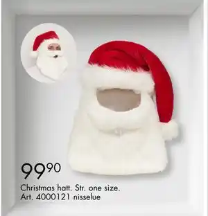 Sparkjøp Christmas hatt, NOK 99.9 tilbud