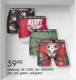 Sparkjøp Juleboxer, NOK 59.9 tilbud