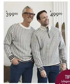 Sparkjøp Islendergenser med rund hals, NOK 399.9 tilbud