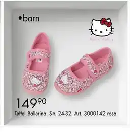 Sparkjøp Tøffel Ballerina, NOK 149.9 tilbud