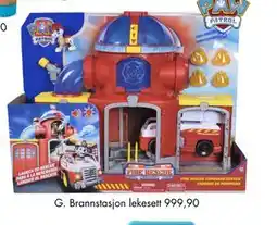 Sparkjøp Brannstasjon lekesett, NOK 999.9 tilbud