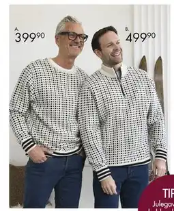 Sparkjøp Islendergenser med half-zip, NOK 499.9 tilbud