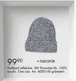 Sparkjøp Svalbard reflekslue, NOK 99.9 tilbud