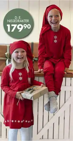 Sparkjøp Nissekjole m/lue, NOK 179.9 tilbud