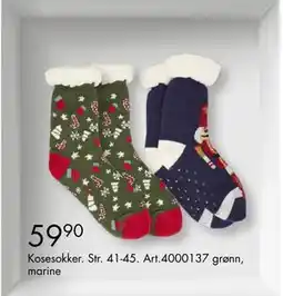 Sparkjøp Kosesokker, NOK 59.9 tilbud