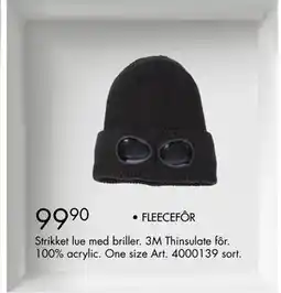 Sparkjøp Strikket lue med briller, NOK 99.9 tilbud