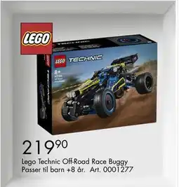 Sparkjøp Lego Technic Off-Road Race Buggy, NOK 219.9 tilbud