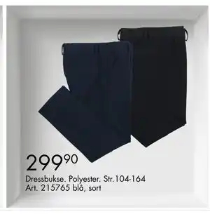 Sparkjøp Dressbukse. Polyester, NOK 299.9 tilbud