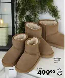 Sparkjøp Skinnboots Benita tilbud