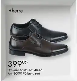 Sparkjøp Dresssko Santo, NOK 399.9 tilbud