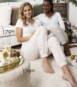 Sparkjøp Pyjamastopp m/korte ermer Alice, NOK 179.9 tilbud