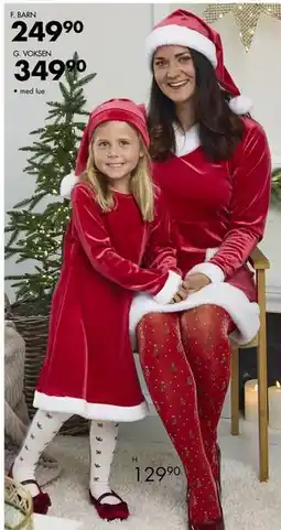 Sparkjøp Nissekjole m/lue, NOK 249.9 tilbud