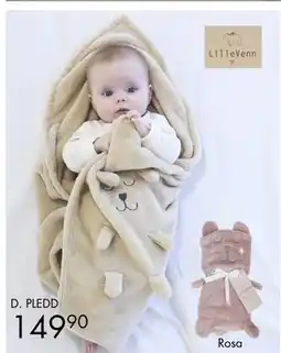 Sparkjøp Fleecepledd Teddy, NOK 149.9 tilbud