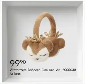 Sparkjøp Ørevarmere Reindeer, NOK 99.9 tilbud