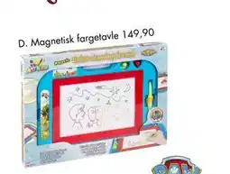 Sparkjøp Magnetisk fargetavle, NOK 149.9 tilbud