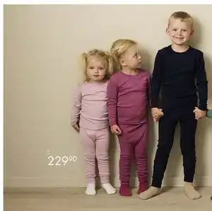 Sparkjøp Ullongs i 100% merinoull, NOK 229.9 tilbud