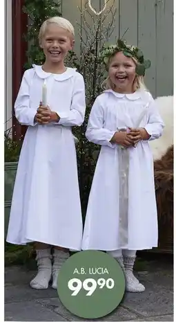 Sparkjøp Luciakjortel til gutt, NOK 99.9 tilbud