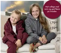 Sparkjøp Joggebukse med fleecefòr, NOK 159.9 tilbud
