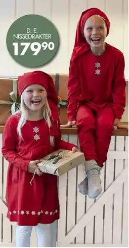 Sparkjøp Nissedrakt m/lue, NOK 179.9 tilbud