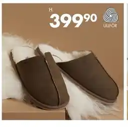 Sparkjøp Tøffel m/ullfôr Gardur, NOK 399.9 tilbud