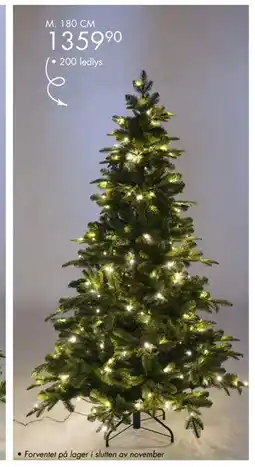 Sparkjøp Juletre Beauty 200 ledlys, NOK 1359.9 tilbud
