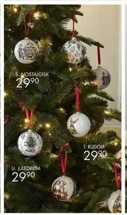 Sparkjøp Julekule Nostalgisk 2 ass, NOK 29.9 tilbud