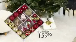 Sparkjøp Julekulesett 24 deler, NOK 159.9 tilbud