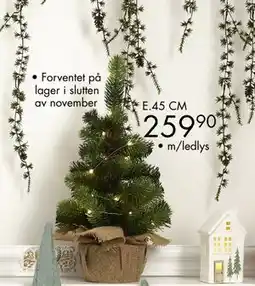 Sparkjøp Juletre Lea m/jute, NOK 259.9 tilbud