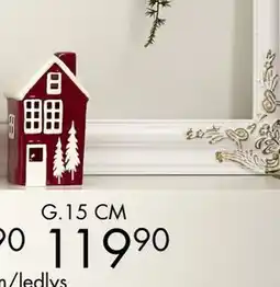 Sparkjøp Keramikkhus Trees ledlys, NOK 119.9 tilbud