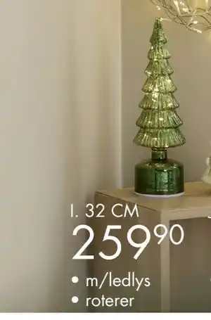 Sparkjøp Glasstre Pine, NOK 259.9 tilbud