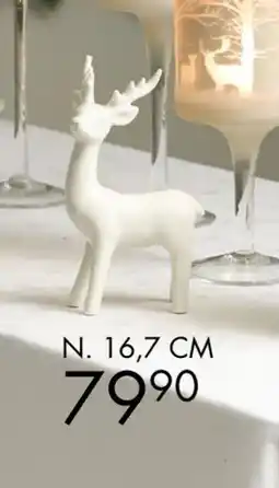 Sparkjøp Keramikk hjort, NOK 79.9 tilbud