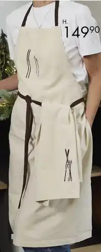 Sparkjøp Forkle Myrkdalen m/broderi, NOK 149.9 tilbud