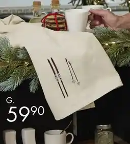 Sparkjøp Kjøkkenhåndkle Myrkdalen m/broderi, NOK 59.9 tilbud