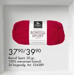 Sparkjøp Bomull Sport tilbud