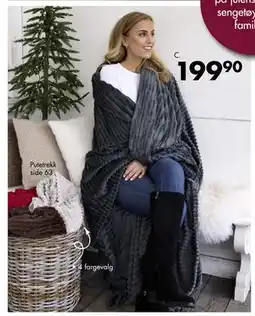 Sparkjøp Fleecepledd ekstra stort, NOK 199.9 tilbud