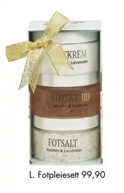 Sparkjøp Fotpleiesett, NOK 99.99 tilbud