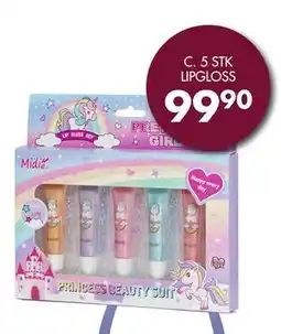 Sparkjøp Unicorn Lipgloss sett, NOK 99.9 tilbud