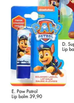 Sparkjøp Paw Patrol lip balm, NOK 39.9 tilbud