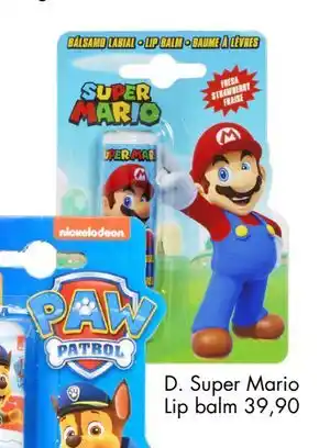 Sparkjøp Mario lip balm, NOK 39.9 tilbud