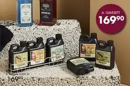 Sparkjøp Gavesett med 3 stk oljekanner, NOK 169.9 tilbud