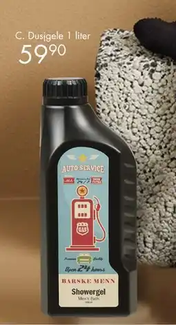 Sparkjøp 1 liter dusjgele i råtøff oljekanNE, NOK 59.9 tilbud