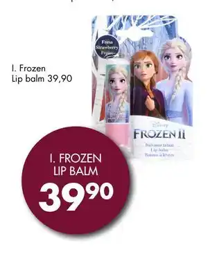 Sparkjøp Frozen lip balm, NOK 39.9 tilbud